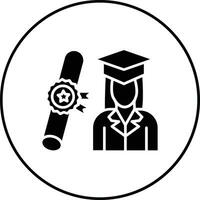 Receiving Degree Vector Icon