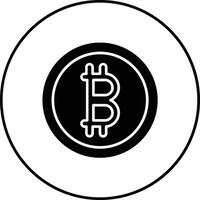 Bitcoin Vector Icon