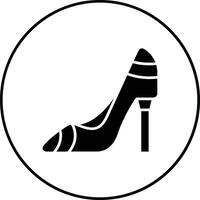 icono de vector de tacones