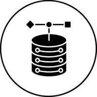 Object Database Vector Icon