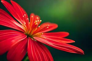 red flower, nature, nature photography, nature photography, nature photography stock photos. AI-Generated photo