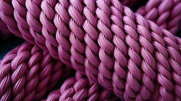 A tightly-knotted rope coils around itself, hinting at the strength of resilience and connection, AI Generative photo