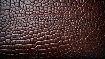 A intricate pattern of artistic expression adorns the supple leather surface, inviting the viewer to appreciate the complexity and beauty of the artwork, AI Generative photo