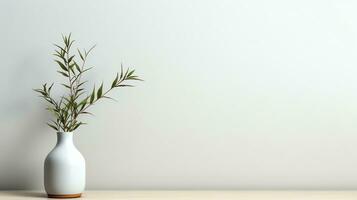 Minimalist background for product photography AI Generative photo