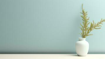 Minimalist background for product photography AI Generative photo