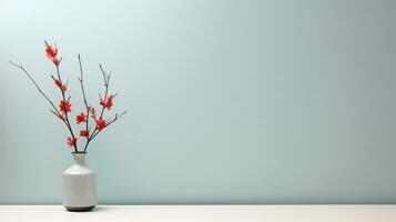 Minimalist background for product photography AI Generative photo