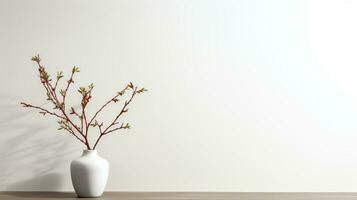 Minimalist background for product photography AI Generative photo