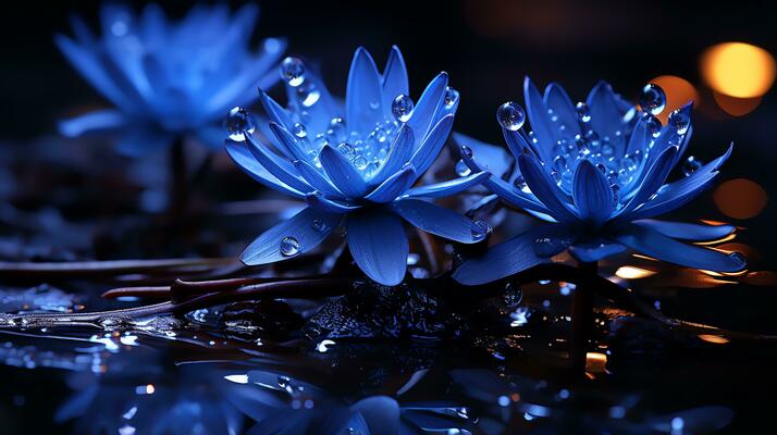 Blue Lotus Stock Photos, Images and Backgrounds for Free Download