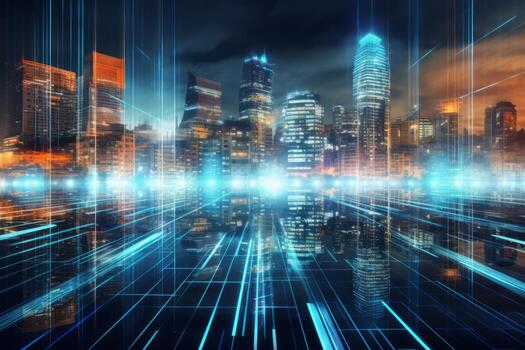 programador codificación algoritmos para inteligente ciudades generativo ai foto