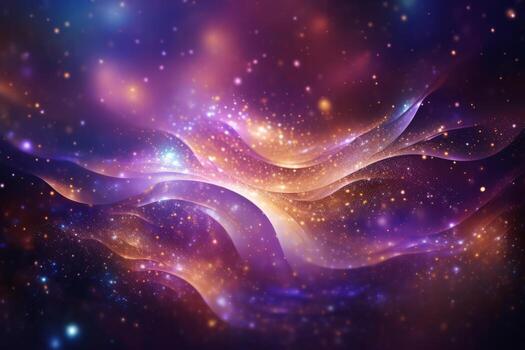 Glitter background designs. Generative AI photo