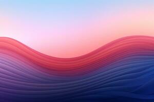 Minimalistic Wallpaper with Soft Gradients. Generative AI photo