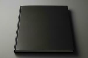 Blank cover book for mockup AI Generative photo