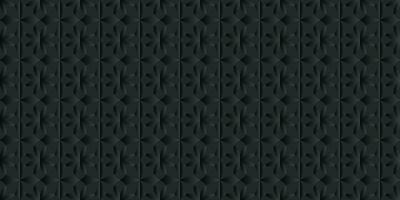 Abstract black geometric background pattern design vector