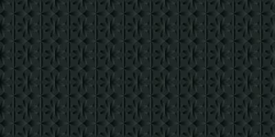 Abstract black geometric background pattern design vector