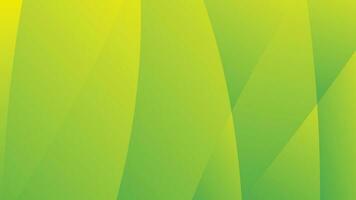 Bright green gradient polygon abstract background vector