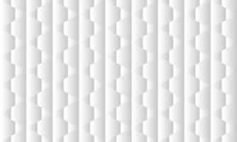 Abstract white and grey geometric background texture vector
