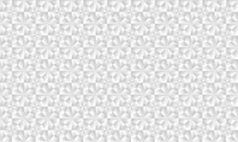 Abstract white and grey geometric background texture vector