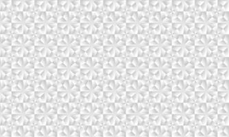 Abstract white and grey geometric background texture vector