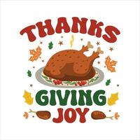 Thanksgiving t shirt design print on demand design vector