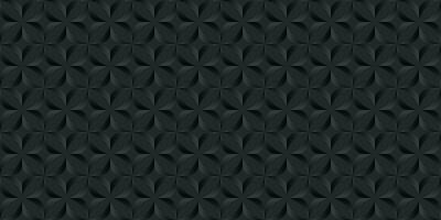 Abstract black geometric background pattern design vector