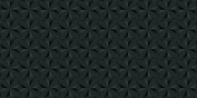Abstract black geometric background pattern design vector