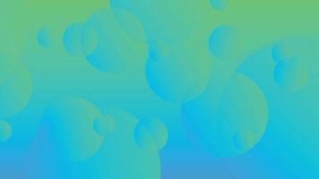 Green and blue abstract circle gradient modern graphic background vector