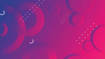 Purple and red abstract circle gradient modern graphic background vector