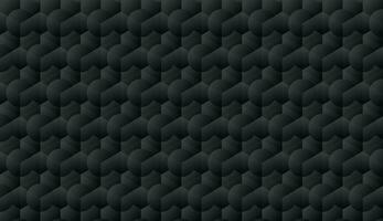 Abstract black geometric background pattern design vector