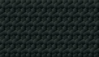 Abstract black geometric background pattern design vector