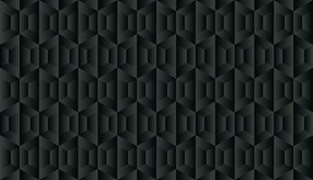 Abstract black geometric background pattern design vector