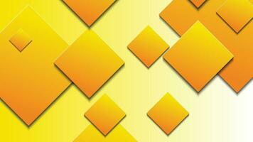 Abstract yellow and white gradient background with rectangular shape vector