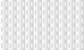 Abstract white and grey geometric background texture vector