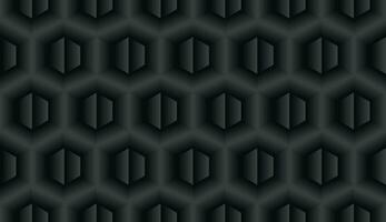 Abstract black geometric background pattern design vector