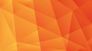 Red and yellow gradient polygon abstract background vector