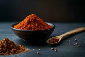 how to make your own spice blend. AI-Generated photo