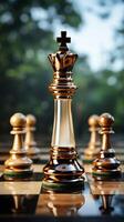 Chess battles inspire ingenious concepts and innovative strategic ideas  Vertical Mobile Wallpaper AI Generated 31596802 Stock Photo at Vecteezy