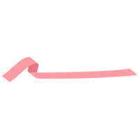 Pink ribbon breast cancer awareness symbol png