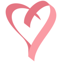 Pink ribbon breast cancer awareness symbol png