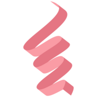 Rosa Band Brust Krebs Bewusstsein Symbol png
