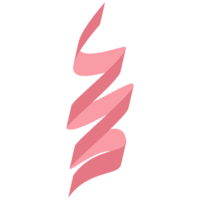 Pink ribbon breast cancer awareness symbol png