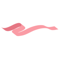 Pink ribbon breast cancer awareness symbol png