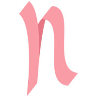 Pink ribbon breast cancer awareness symbol png