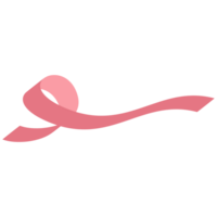 Pink ribbon breast cancer awareness symbol png