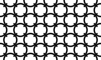 Circle Shape Motifs Pattern, can use for Ornate, Background or for Decoration. Modern Contemporary Pattern Style. Vector Illustration
