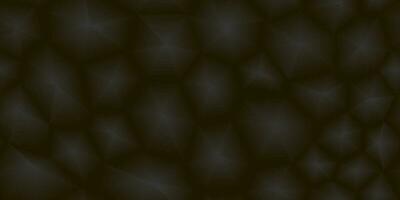 Crystal seamless background. Seamless background of faceted crystals. Black background made of triangles. Vector graphics