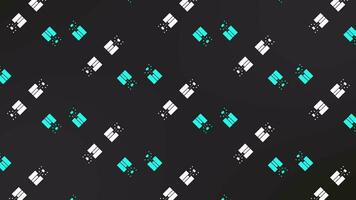 seamless geometric Shapes pattern video