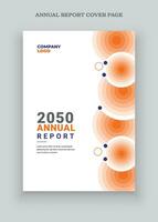 annual report cover business flyer cover template design vector