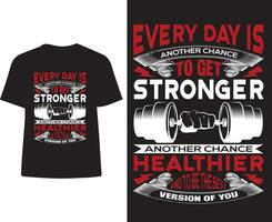 Health T-shirt Design vector