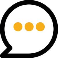 chat icon design vector