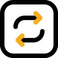 rotate icon design vector